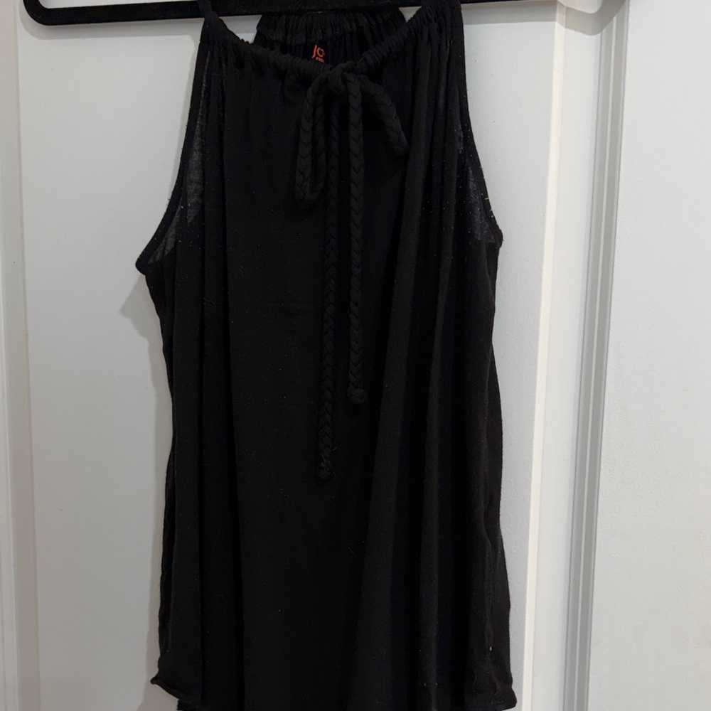 Joe Fresh Black Sleeveless Tank Top